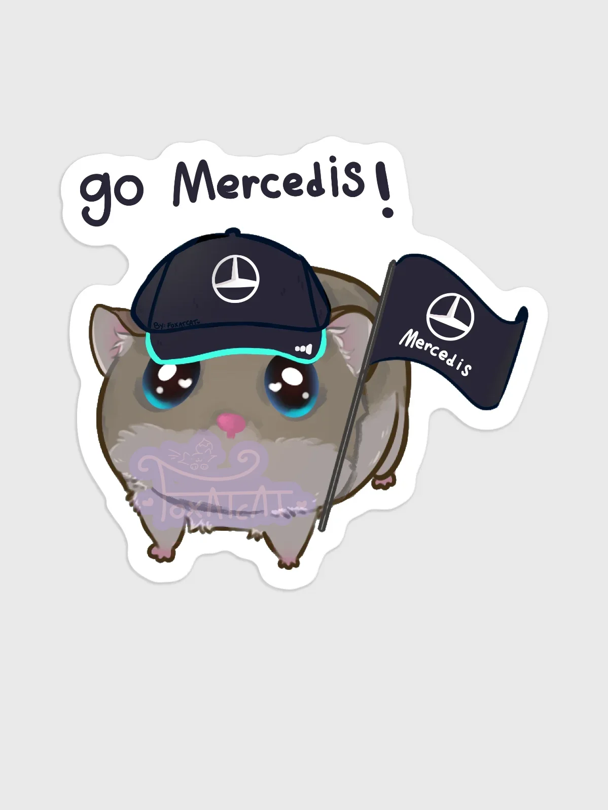 Go Mercedis! Sticker product image (2)