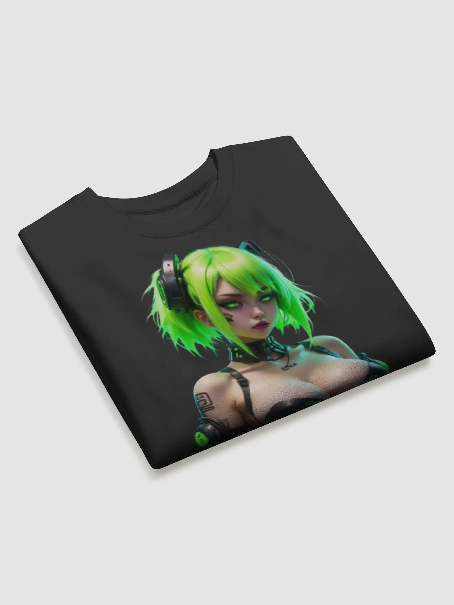 Neon Cyberpunk Vibes Sweatshirt product image (3)