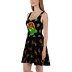 Reggae Lioness All-Over Print Skater Dress