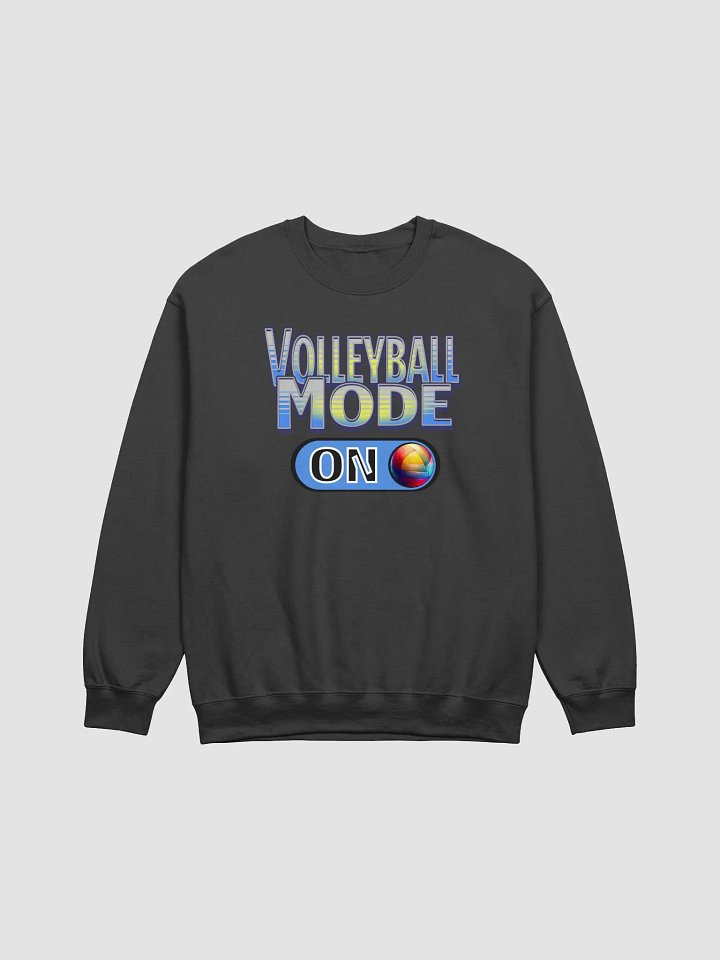 Volleyball Mode On Crewneck Sweatshirt product image (1)