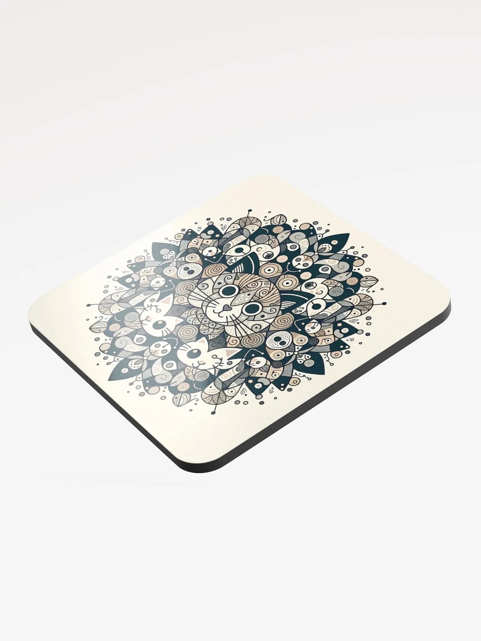 Glossed Cork Coaster product image (3)