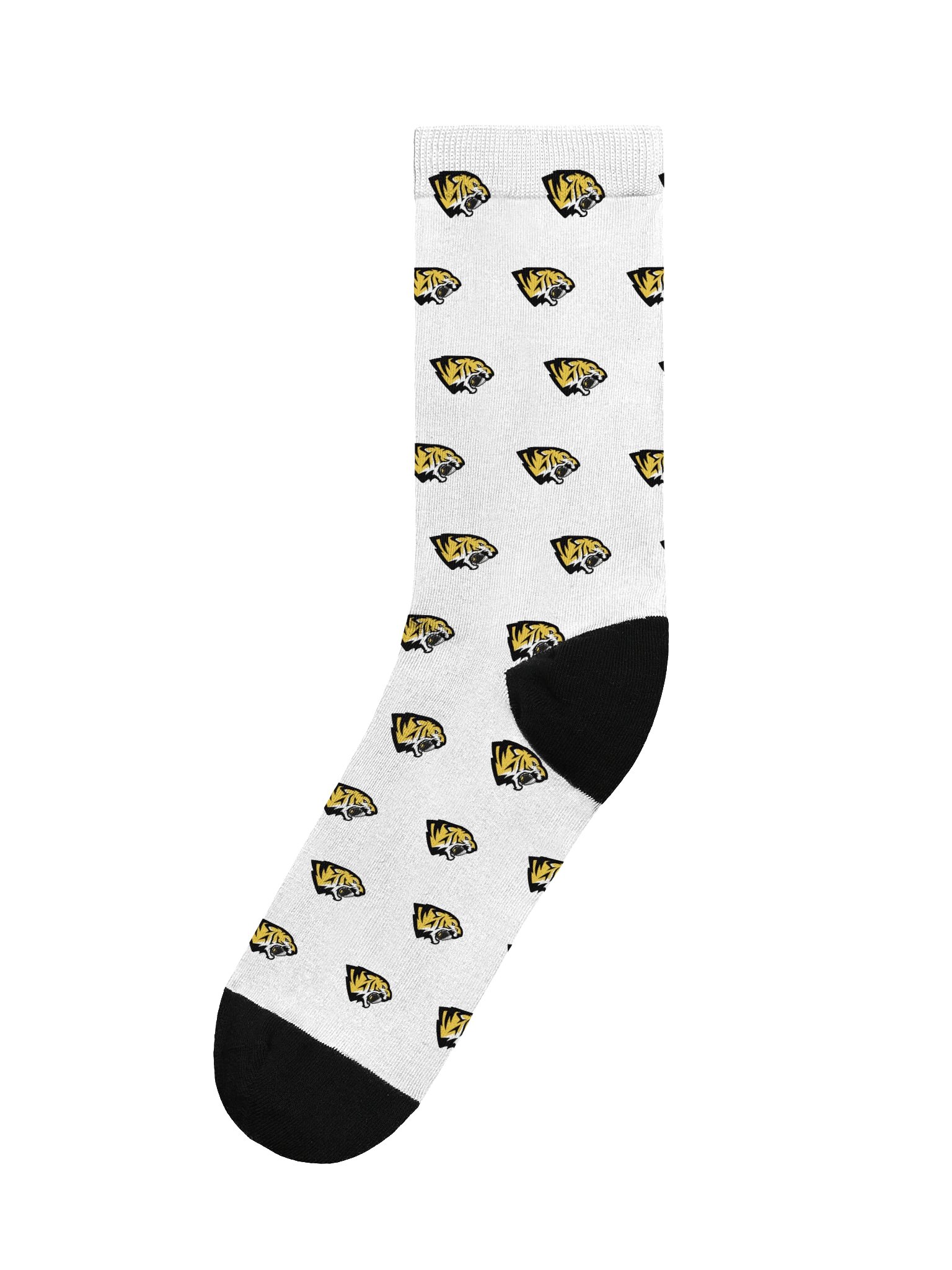 Grid-Pattern Crew Socks product image (1)