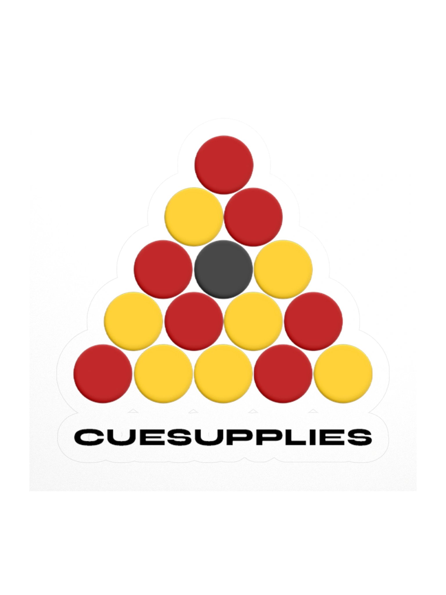 CUESUPPLIES Black Ball Sticker product image (1)