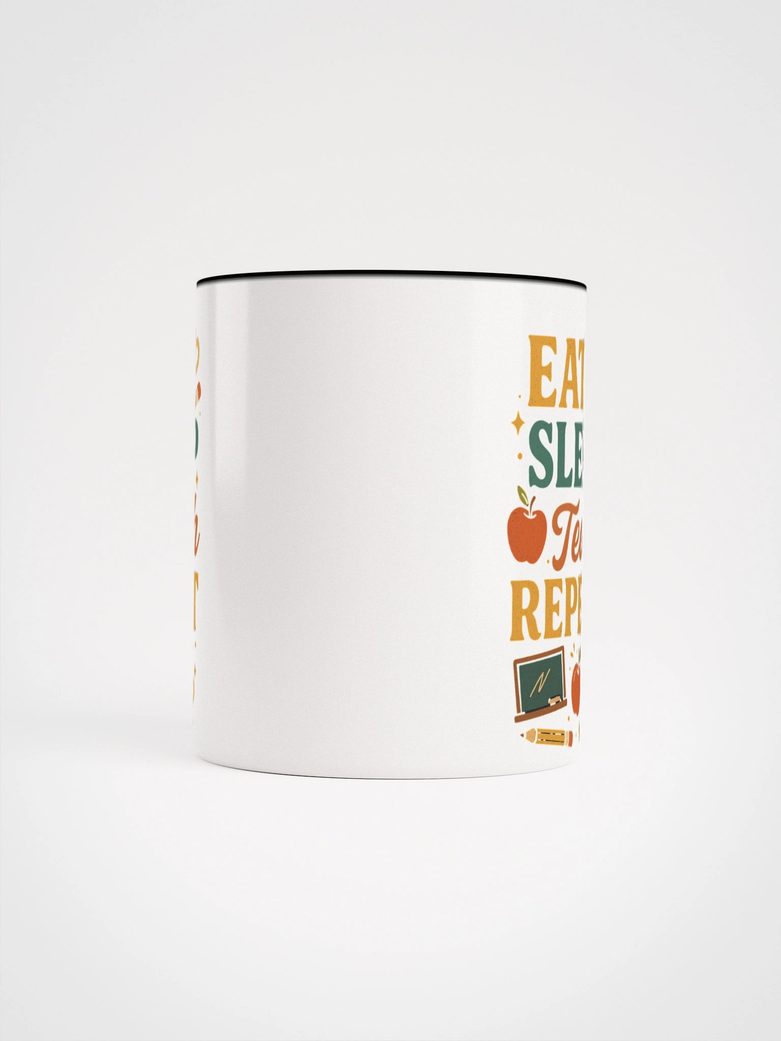 Eat Sleep Teach Repeat Mug – Funny Teacher Gift product image (66)
