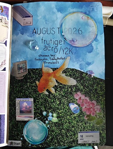Now that my papers have arrived I can finally unveil my junk journal theme for August, chosen via poll by my discord communit...