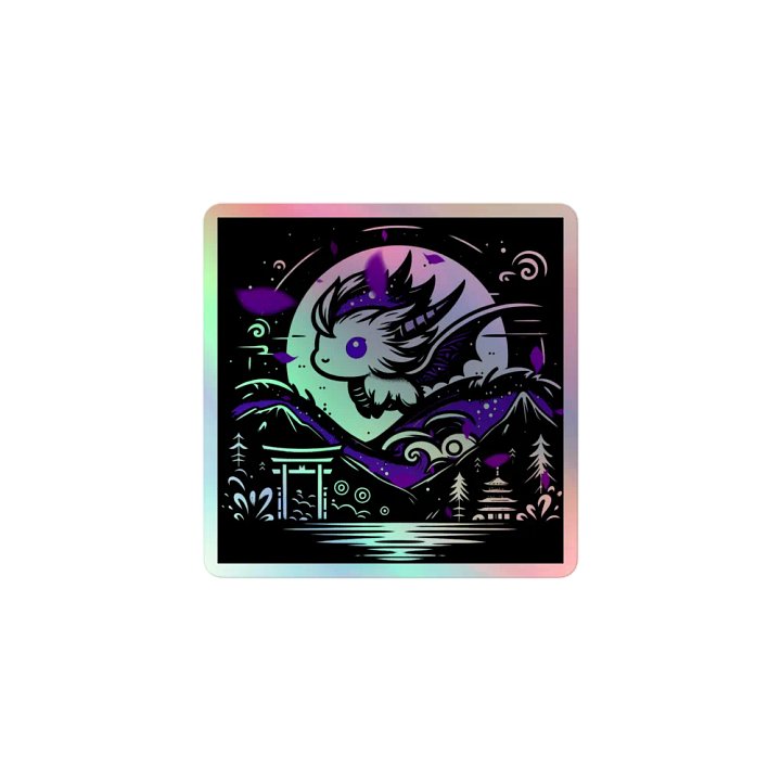 Chibi Zephy Holographic Sticker product image (1)