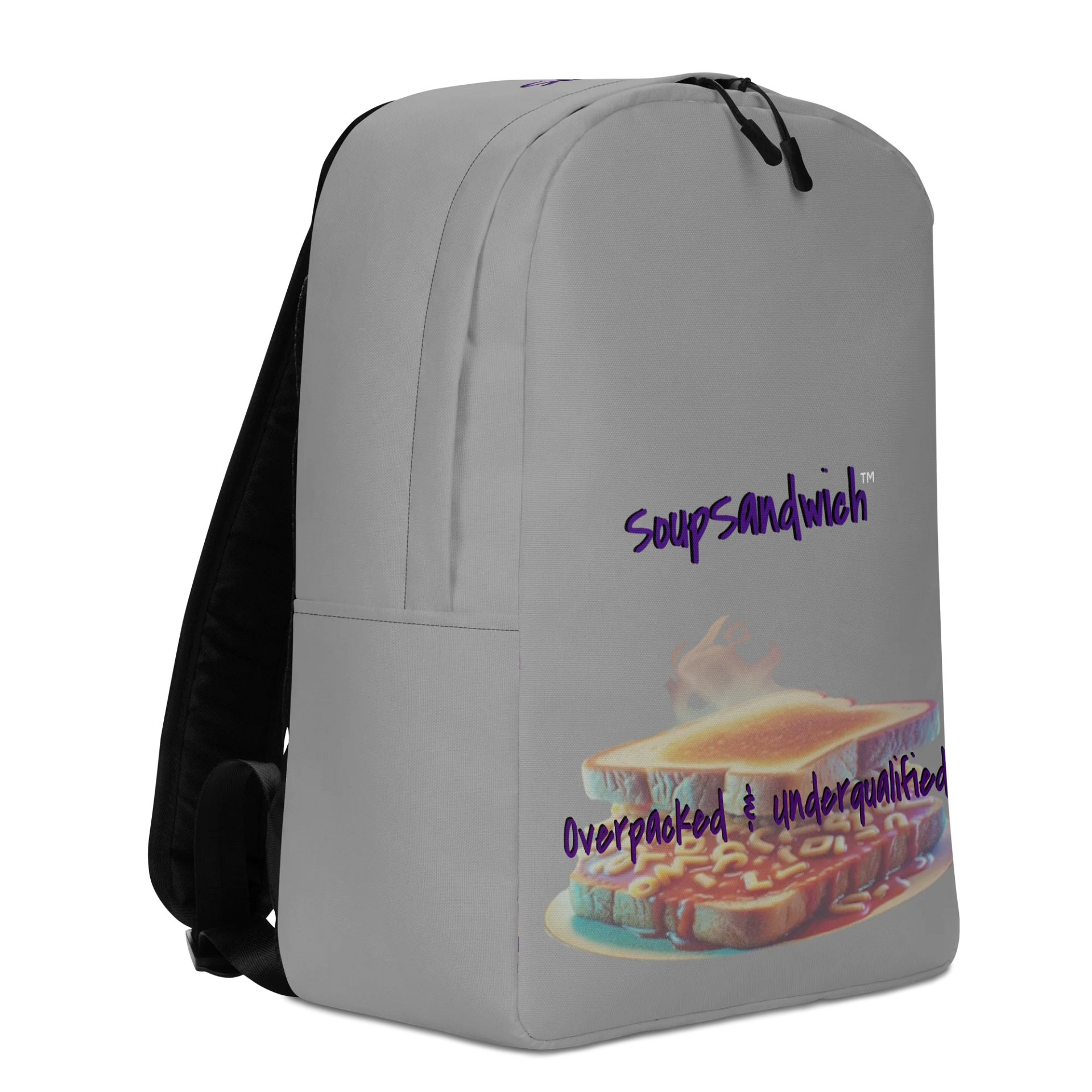 "Overpacked & Underqualified" Backpack product image (3)