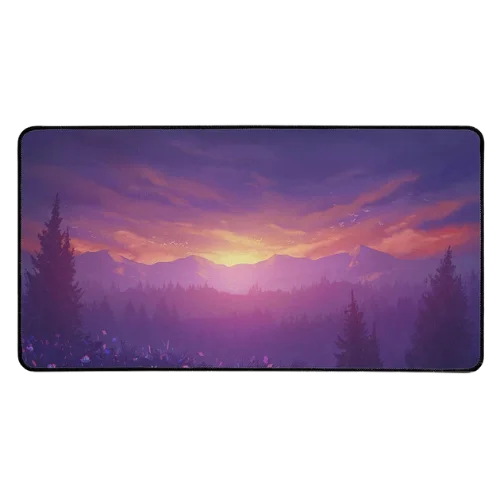 Sunset Desk Mat (Black Edge) product image (1)