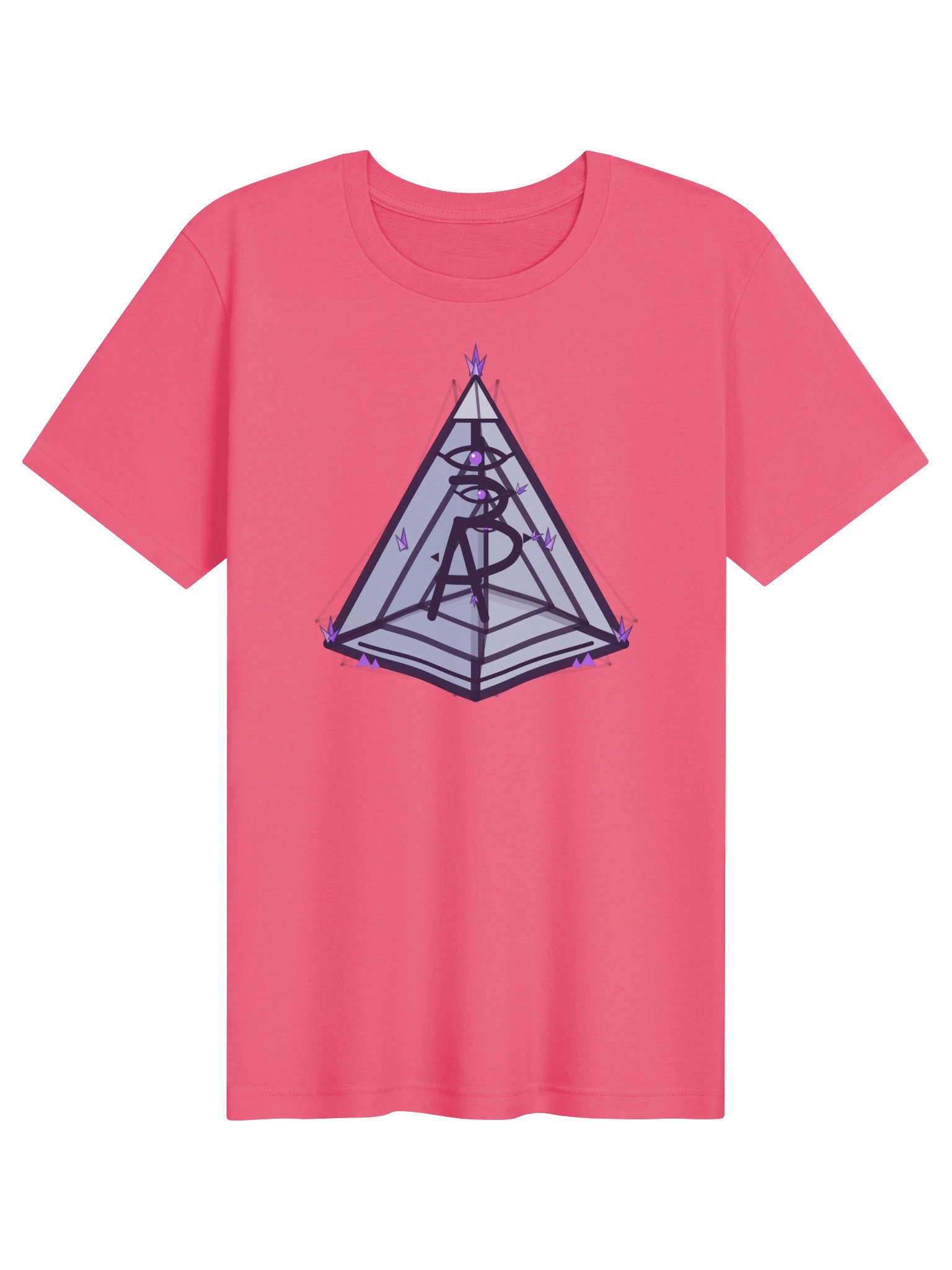 AP-3 9D Pyramid Tee — Pink product image (1)