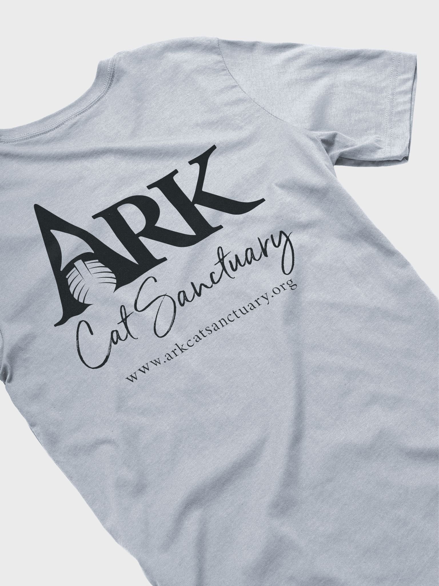 Ark Logo Tee - Light Blue or White with Front and Back Logos product image (4)