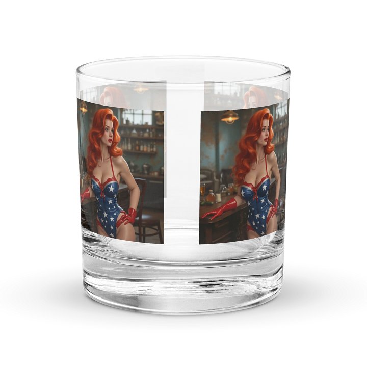 Bless America Rocks Glass product image (1)