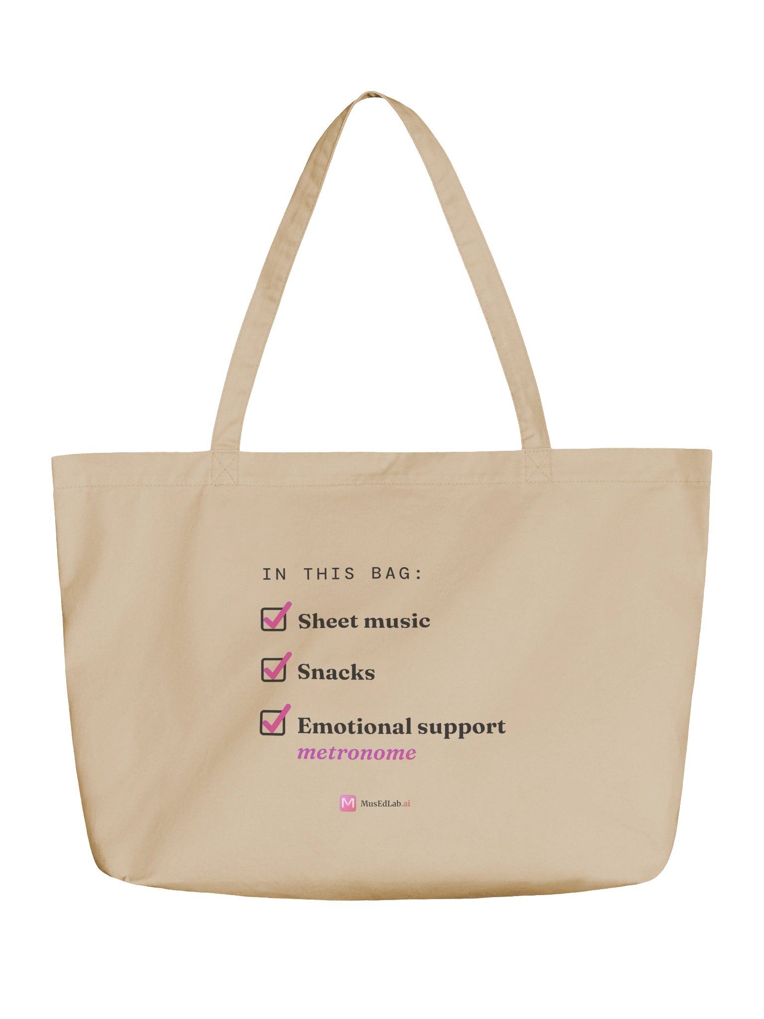 Emotional Support Metronome Tote product image (1)