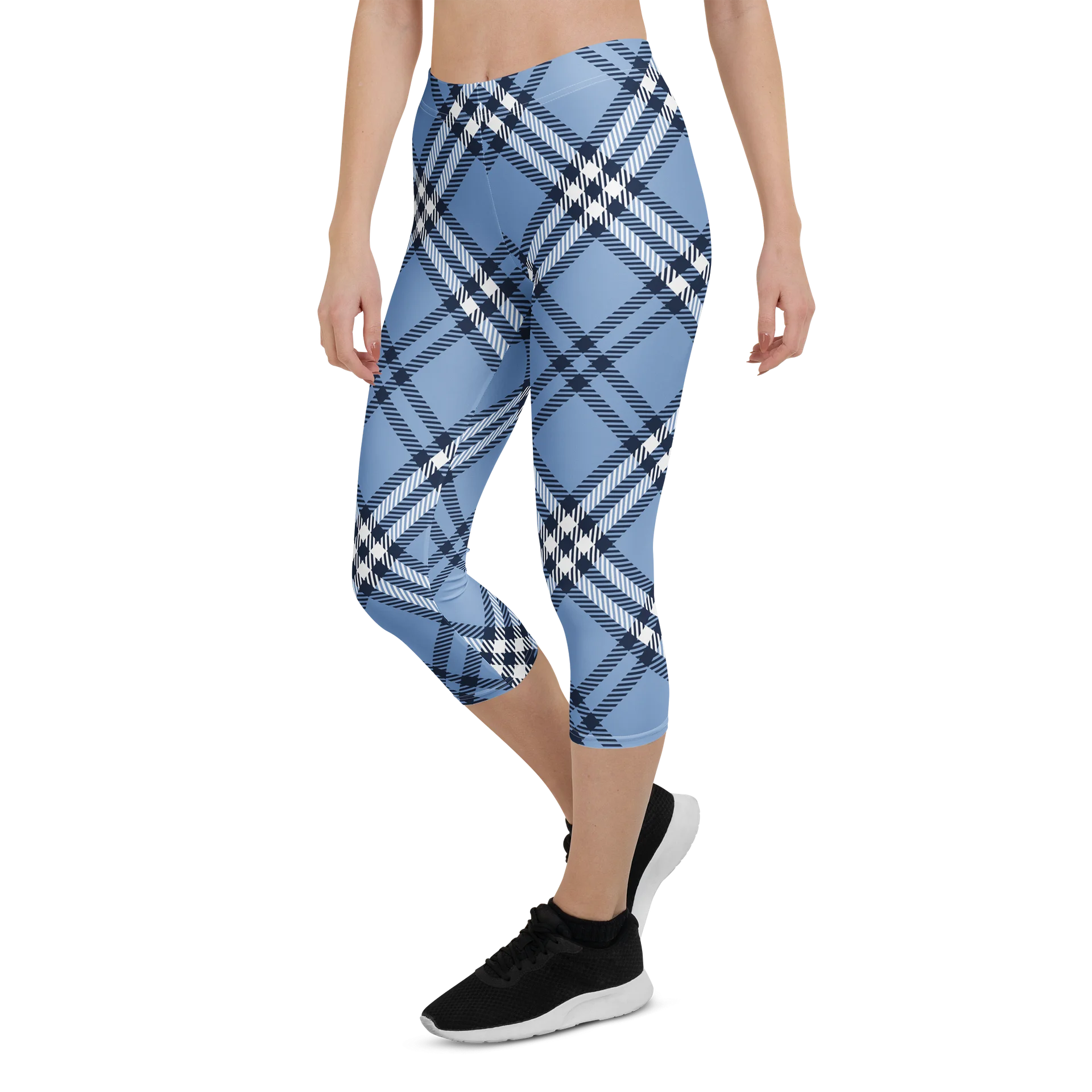 Blue stripes leggings product image (5)