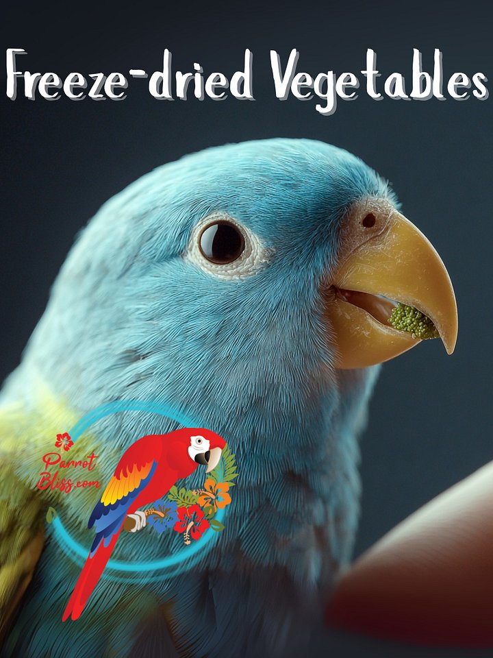 Parrot Freeze Dried Vegetables product image (1)