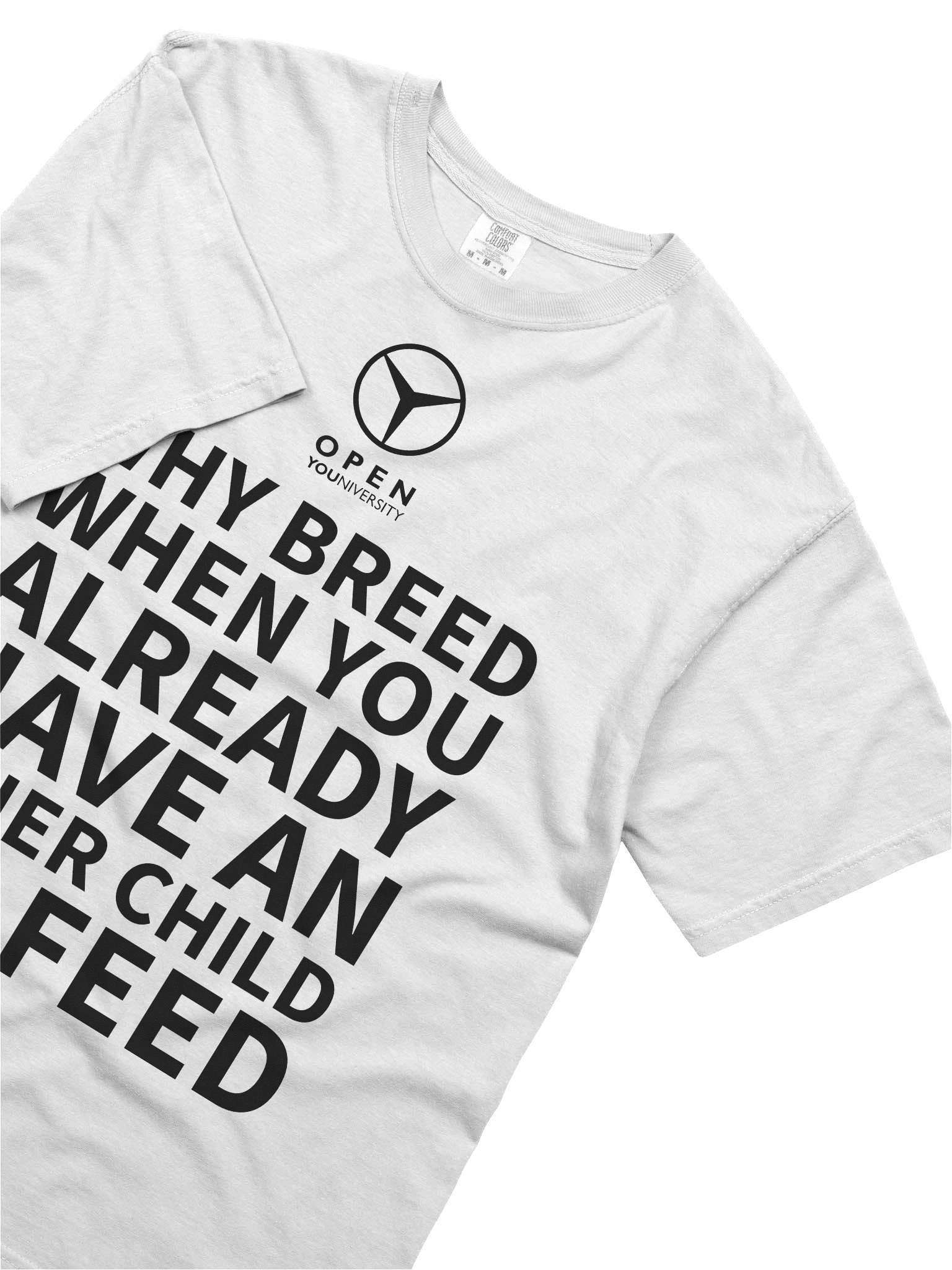 WHY BREED WHEN YOU ALREADY HAVE AN INNER CHILD TO FEED- White Version product image (7)