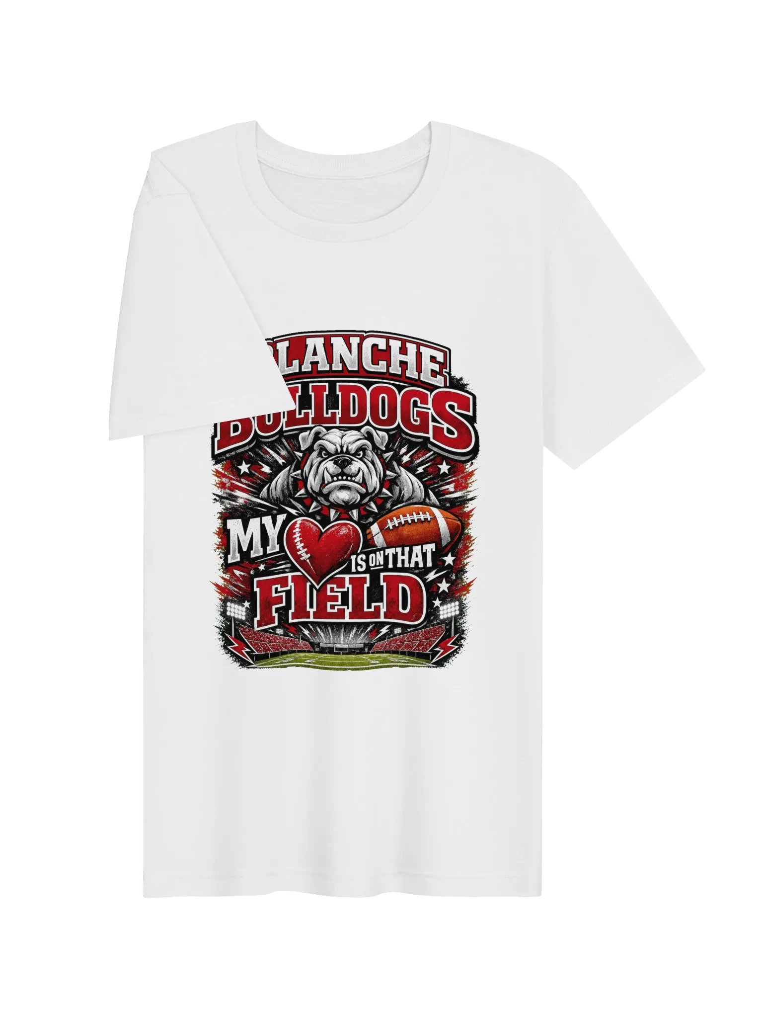 Blanche Bulldogs Unisex T-Shirt product image (6)