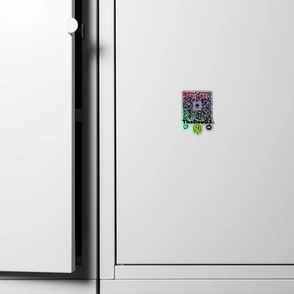 Holo-QR Code Sticker Sheet product image (6)