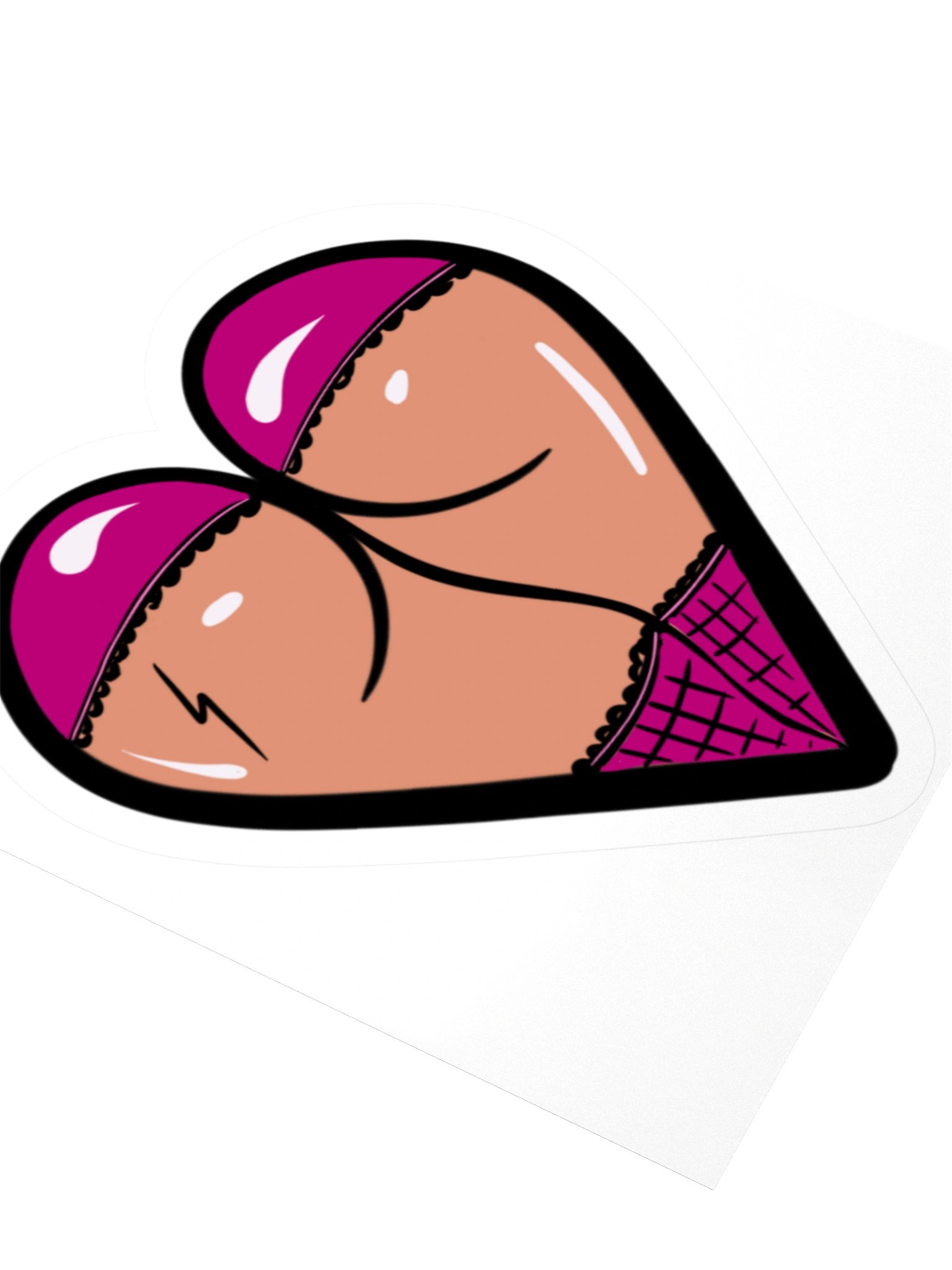 ShepQuest "Thunder Thighs" Sticker product image (4)