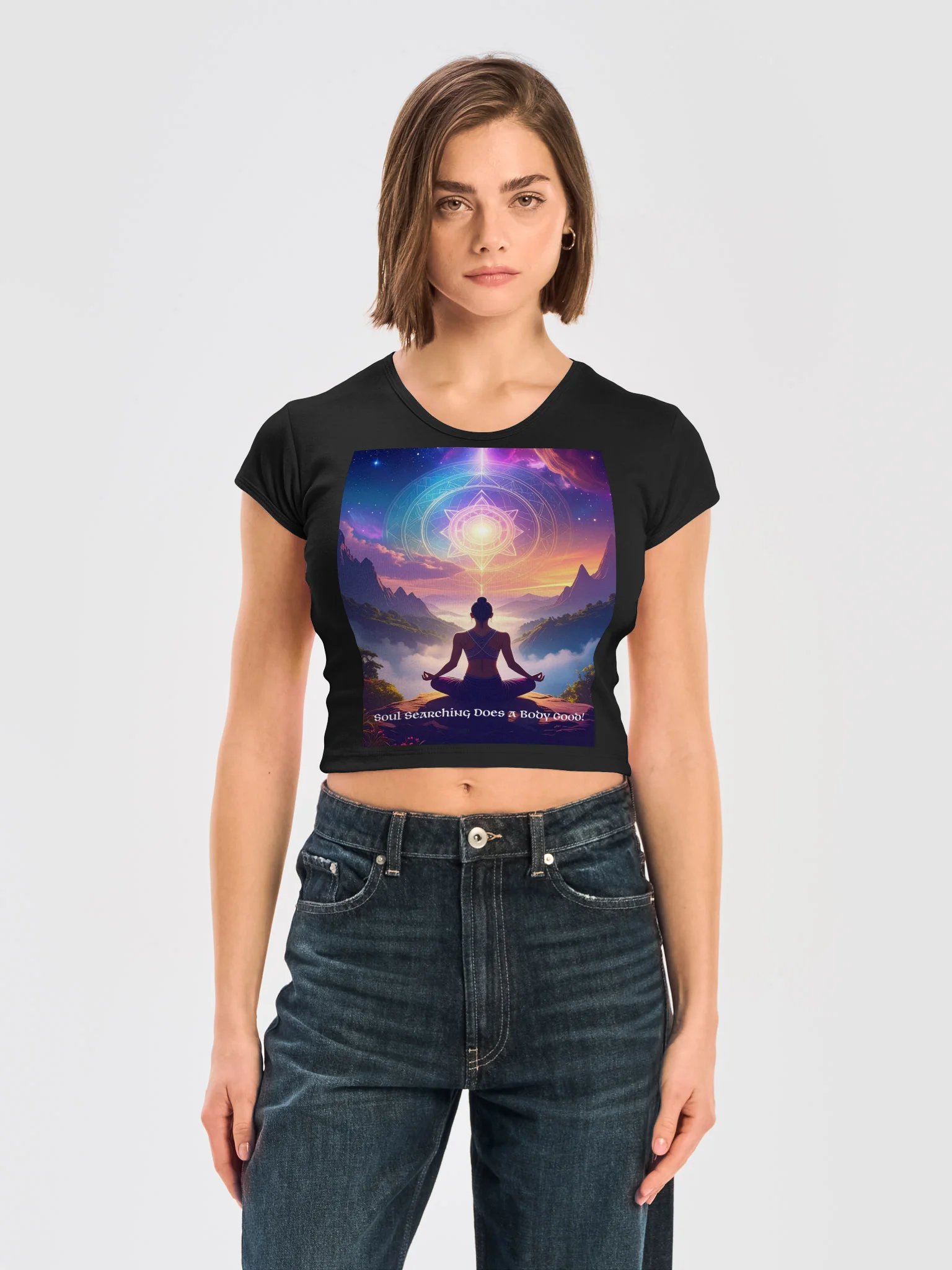 Crop Top Inner Reflection Tee product image (3)