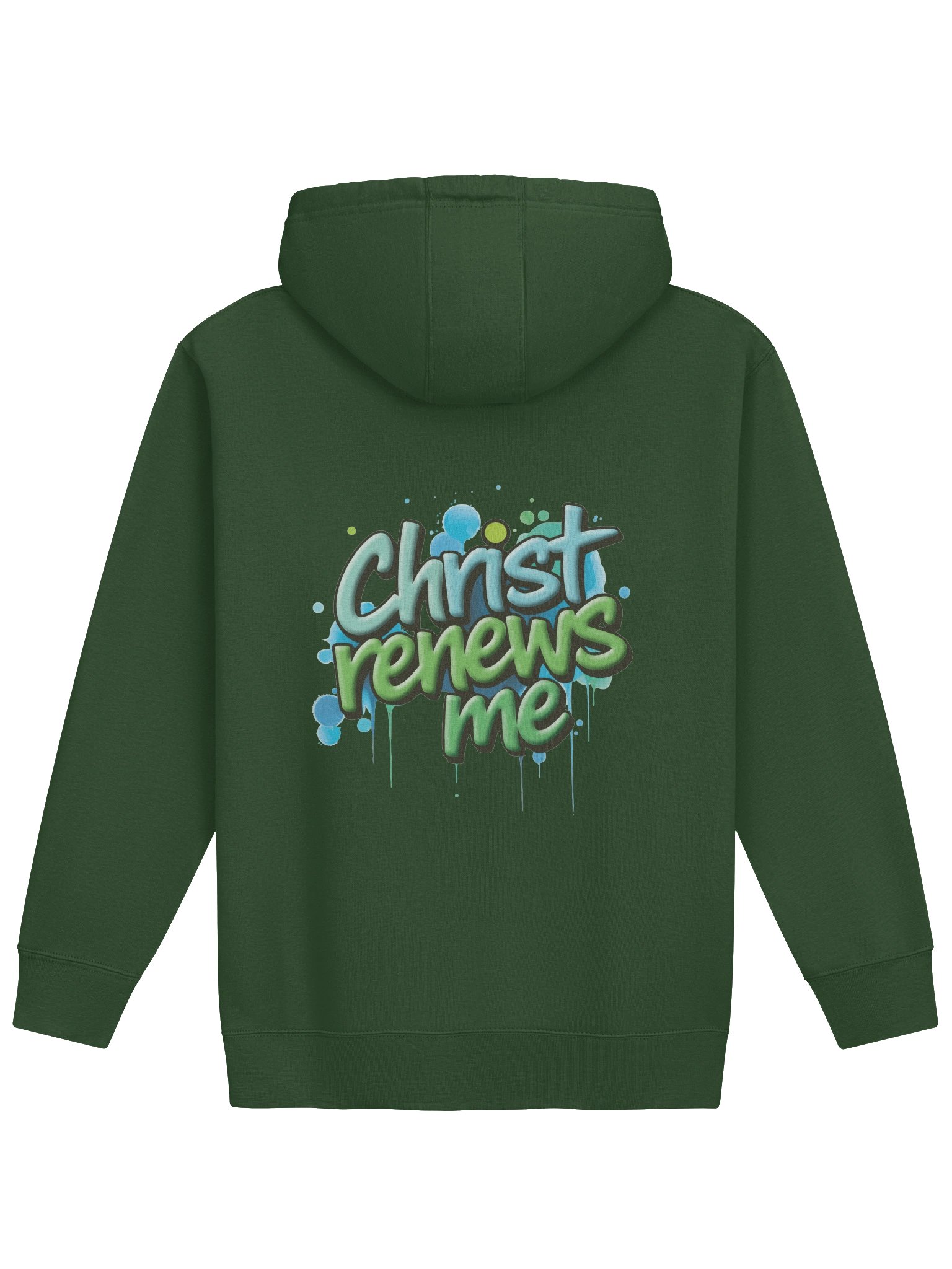 Christ Renews Me Premium Graffiti Hoodie product image (3)