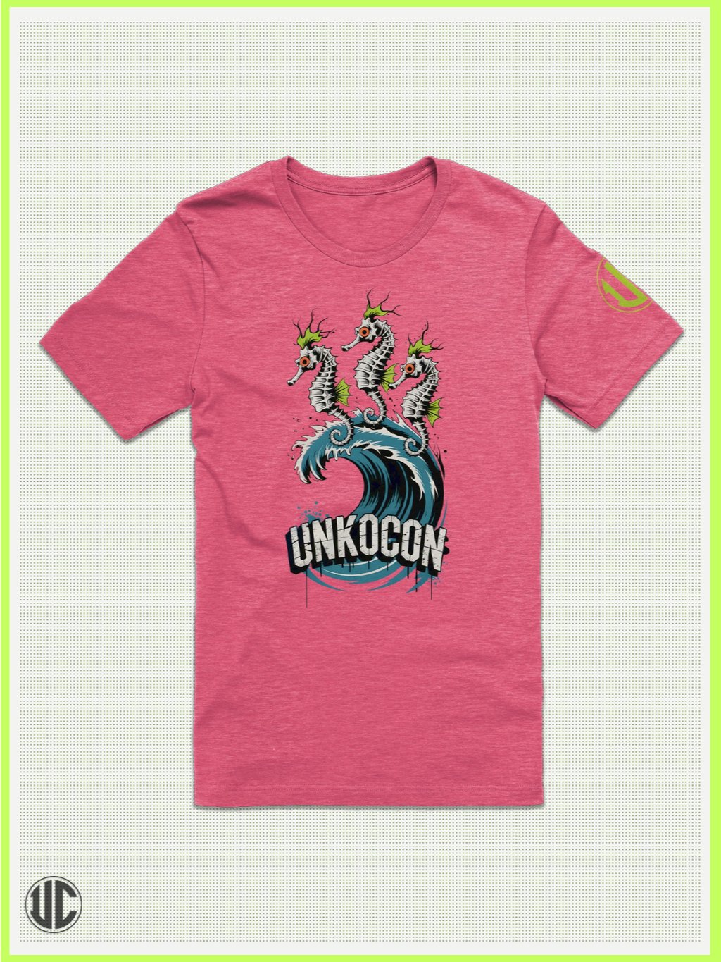 Sea Horse Surge – UnkoCon Wave T-Shirt product image (1)