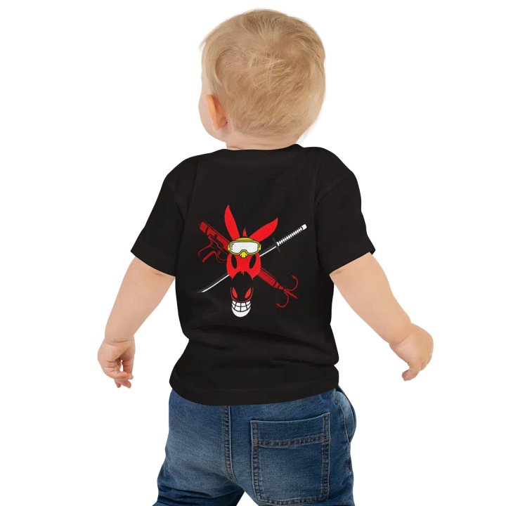 Creanak Toddler T's w/ Redass Jolly Roger product image (1)