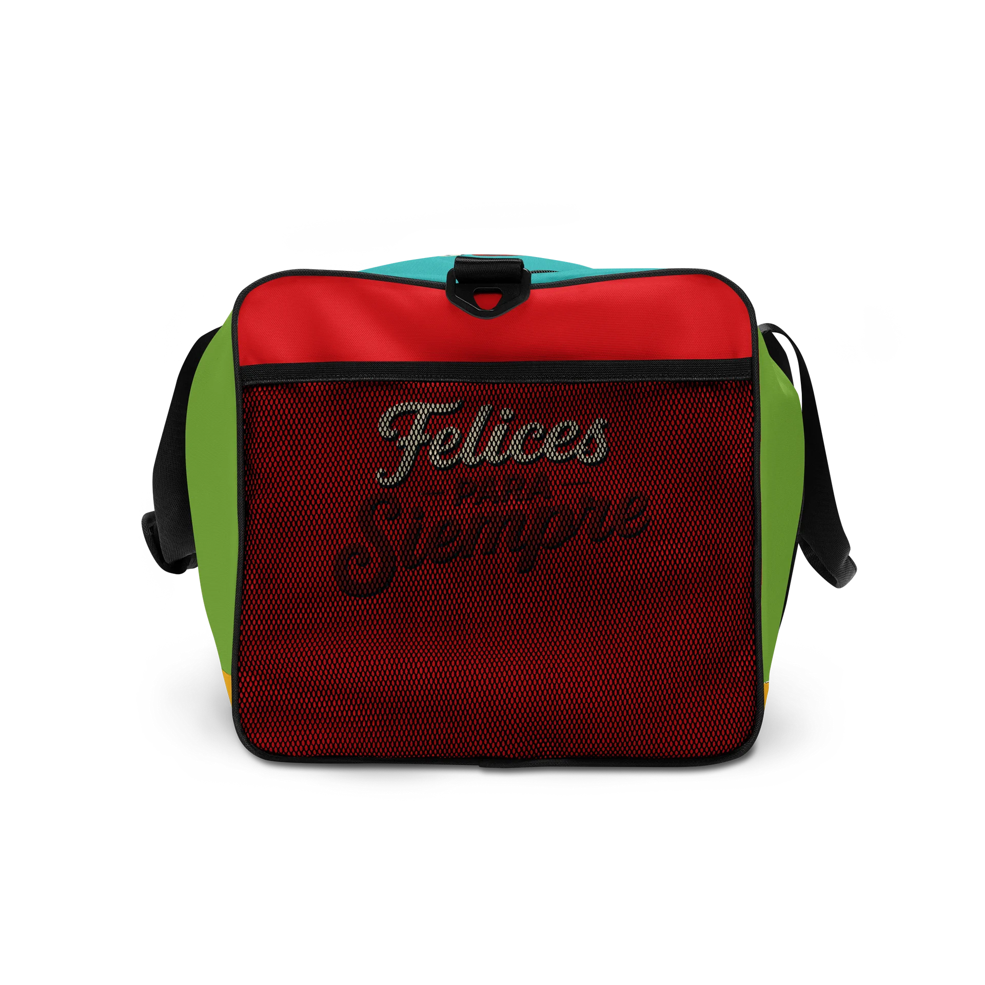 “Felices para Siempre” Colorful Duffle Travel & Gym Bag product image (8)