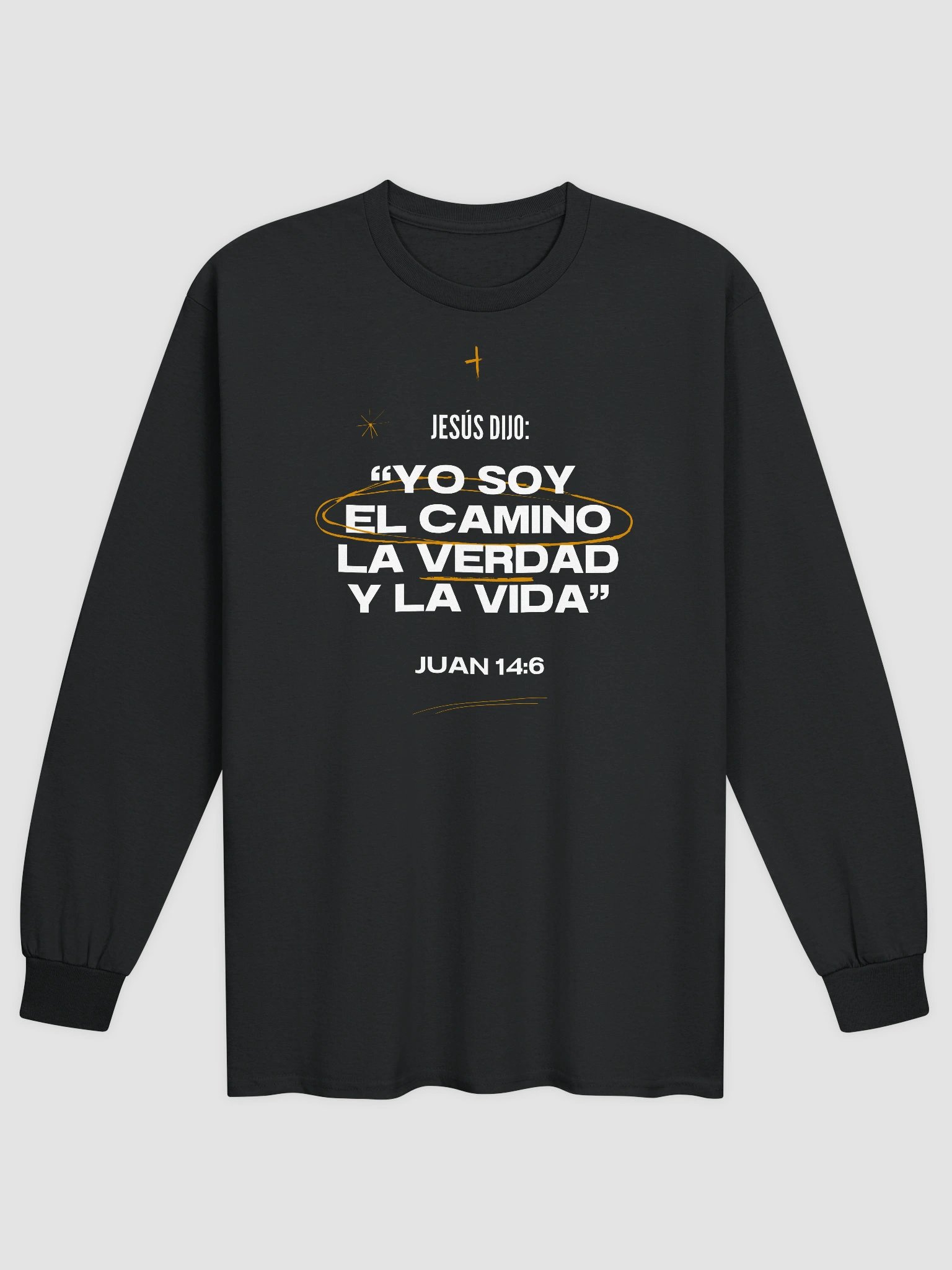 Camiseta Unisex Manga Larga | Hechos 4:12 Jesucristo product image (1)