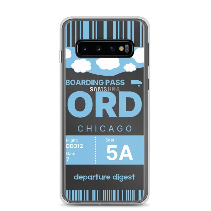 ORD: Chicago O'Hare Boarding Pass Case (Android) product image (1)