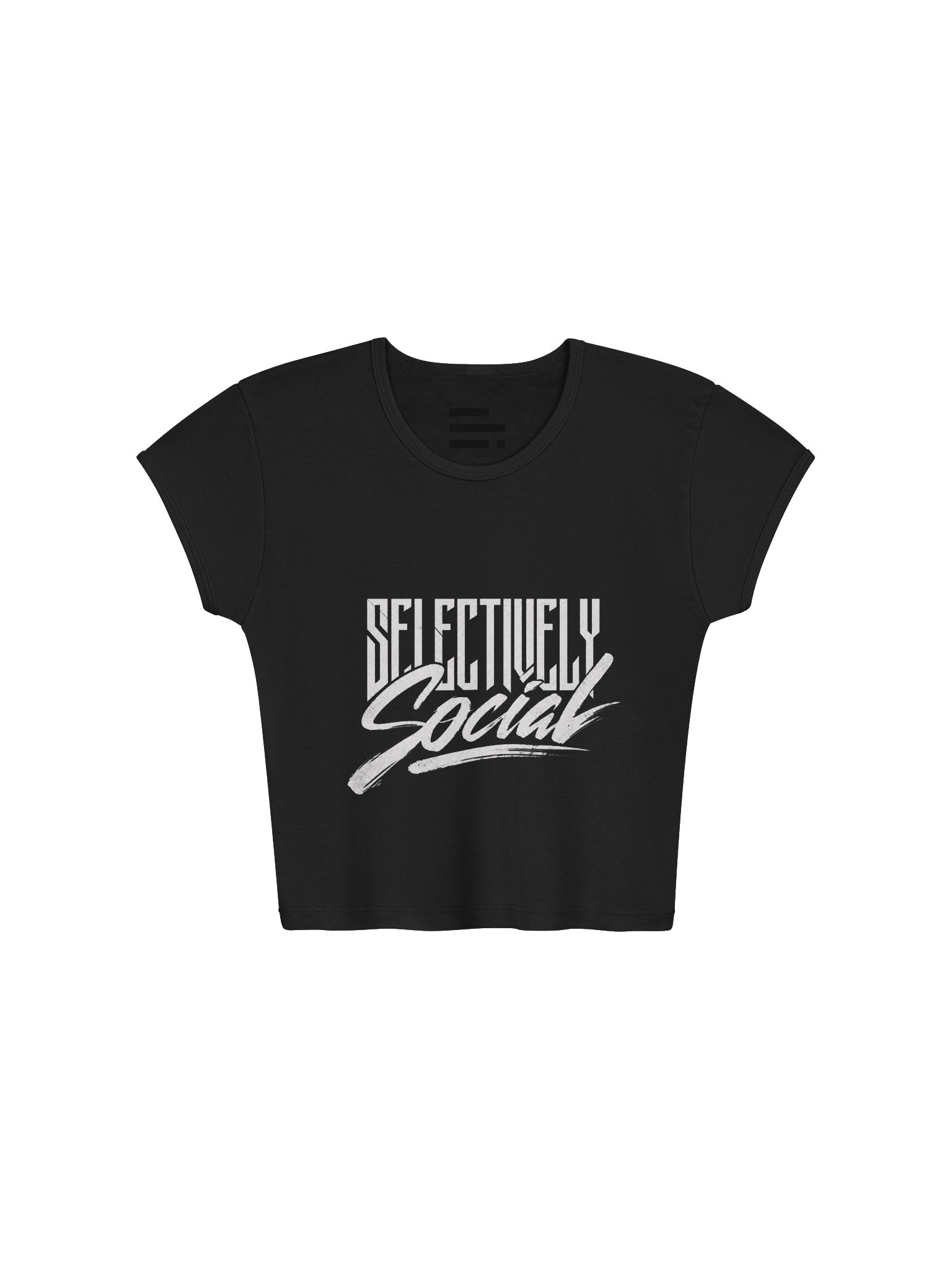 Selectively Social: Ladies Crop Top product image (2)