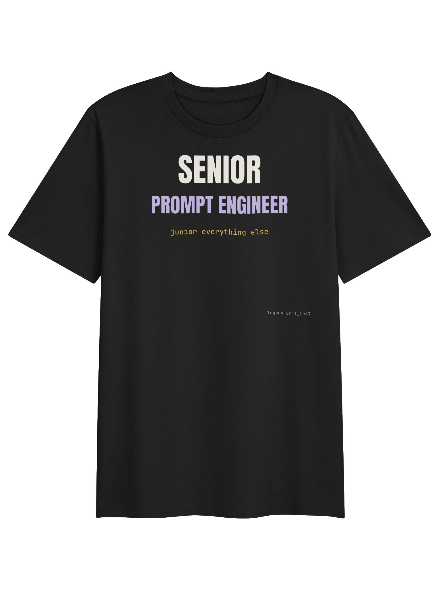 Senior prompt engineer tee product image (2)