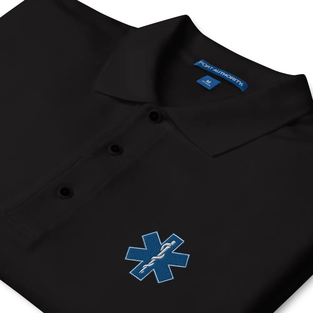 "Star Of Life" Embroidered Collared Shirt. product image (7)