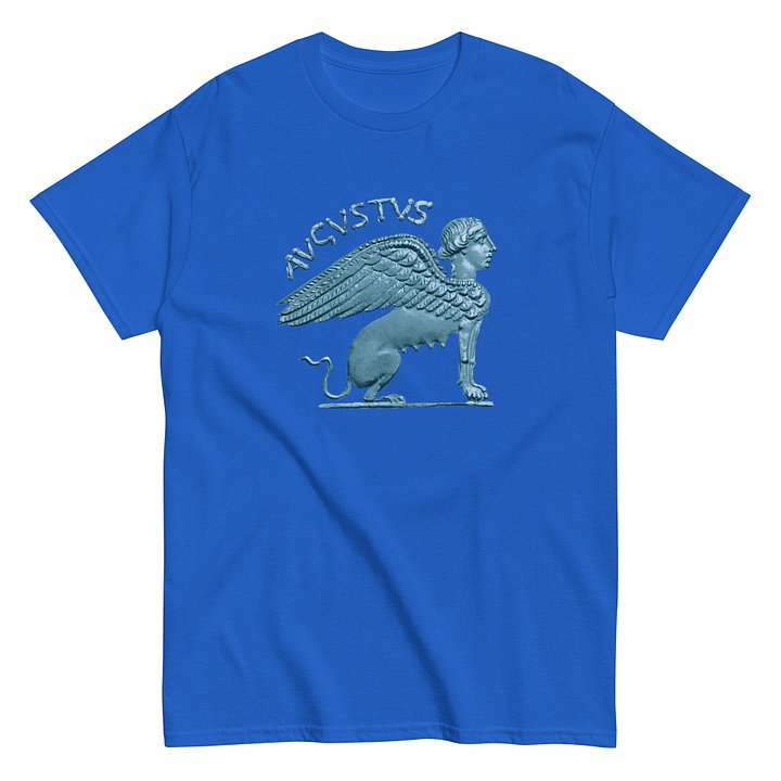 Augustus Octavian Sphinx Ancient Rome 27 BC, White T-Shirt product image (1)