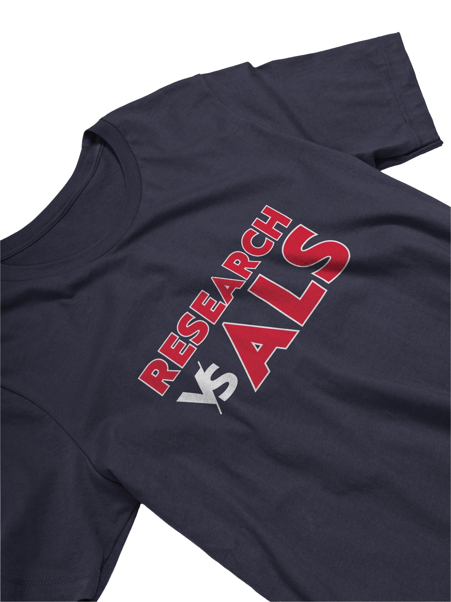 Research vs. ALS T-Shirt product image (39)