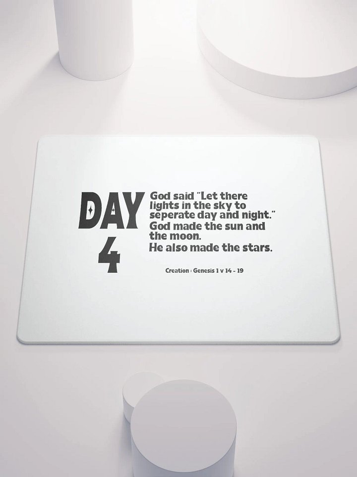 CREATION: DAY 4 Christian, Jesus, faith, God, Bible, Christianity, Jesus Christ, religion, Bible Verse, Love product image (1)