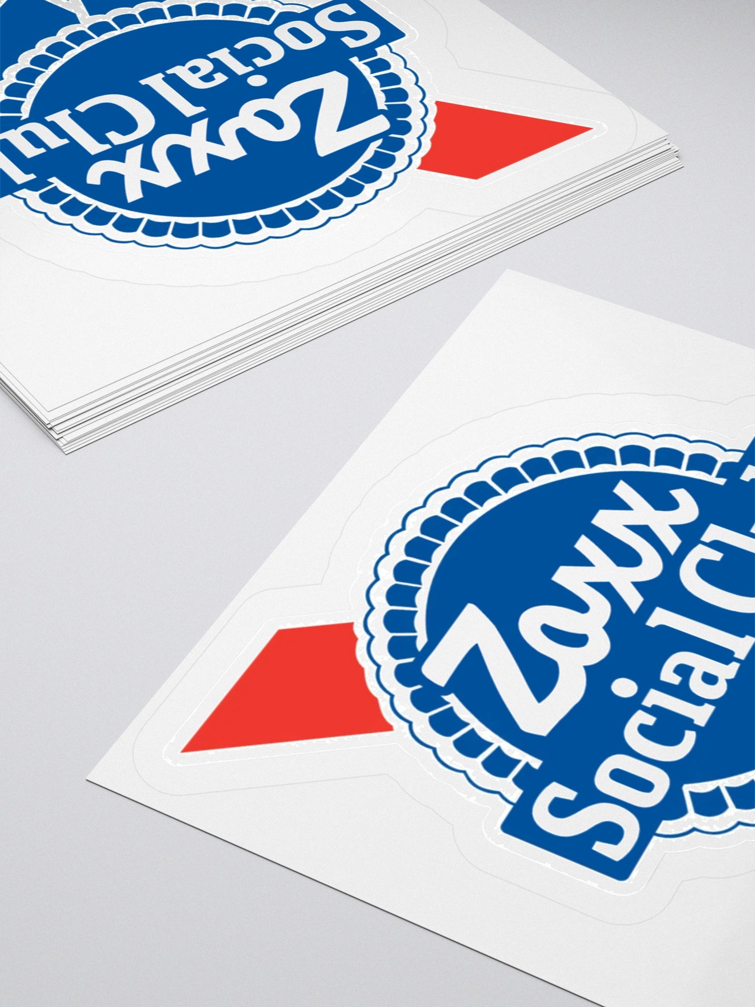 Zoxx Social Club Ribbon Stickers product image (8)