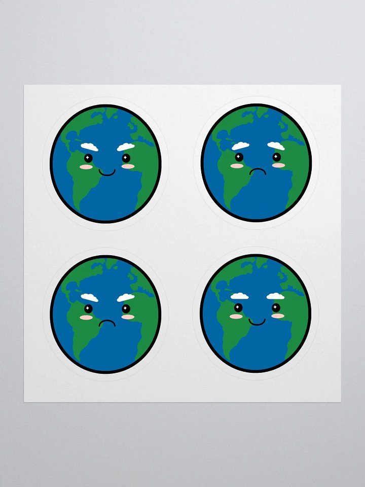 Lil Earth-tan Sticker Collection product image (1)