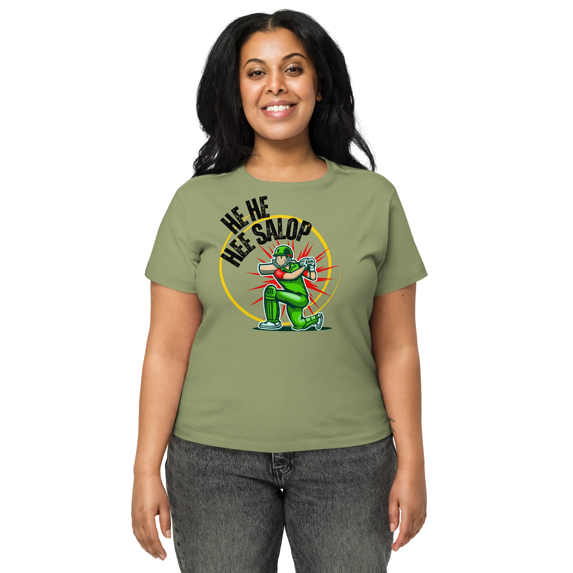 Dynamic Cricket Motion Women's Tee product image (7)