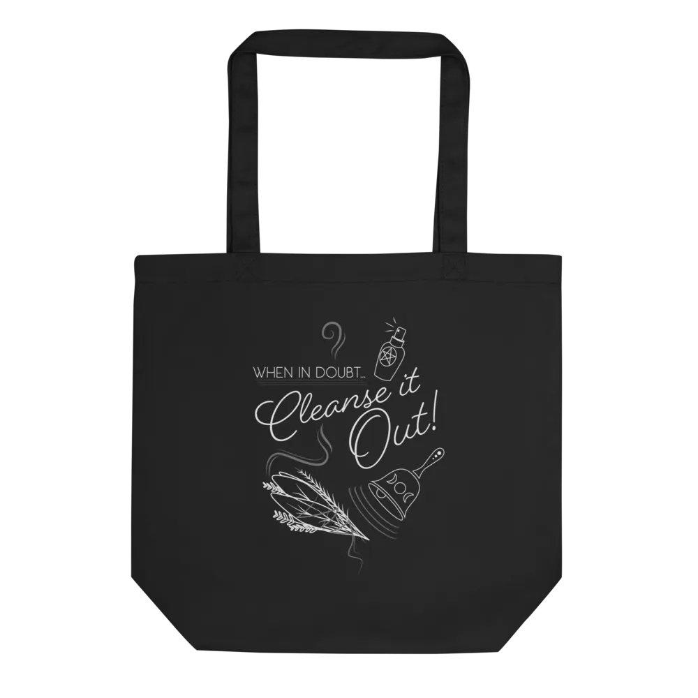 "Cleanse it out!" Eco-friendly tote bag product image (1)