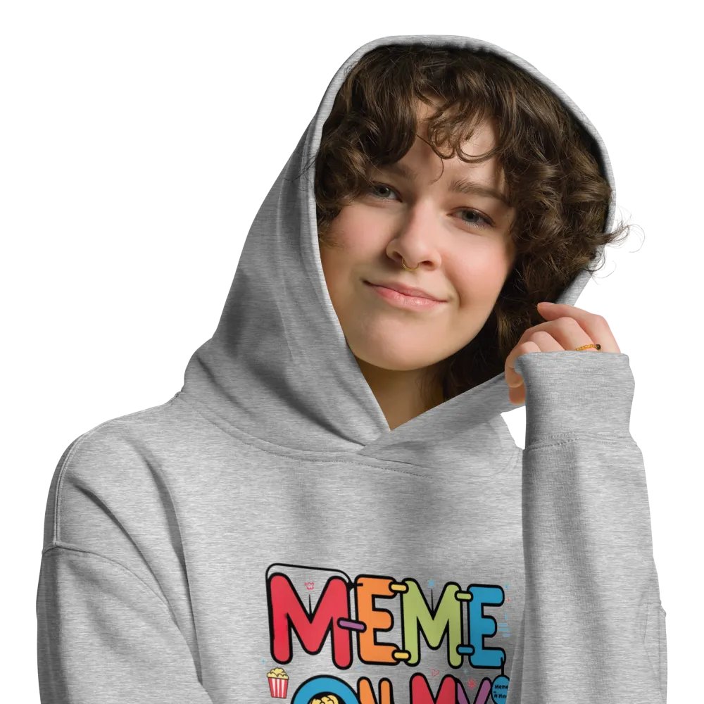 Meme On My Mind Oversized Hoodie product image (39)