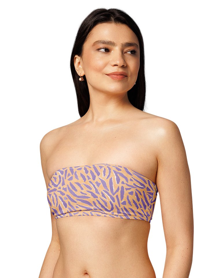 "Animal Stripe" Print Bandeau product image (1)