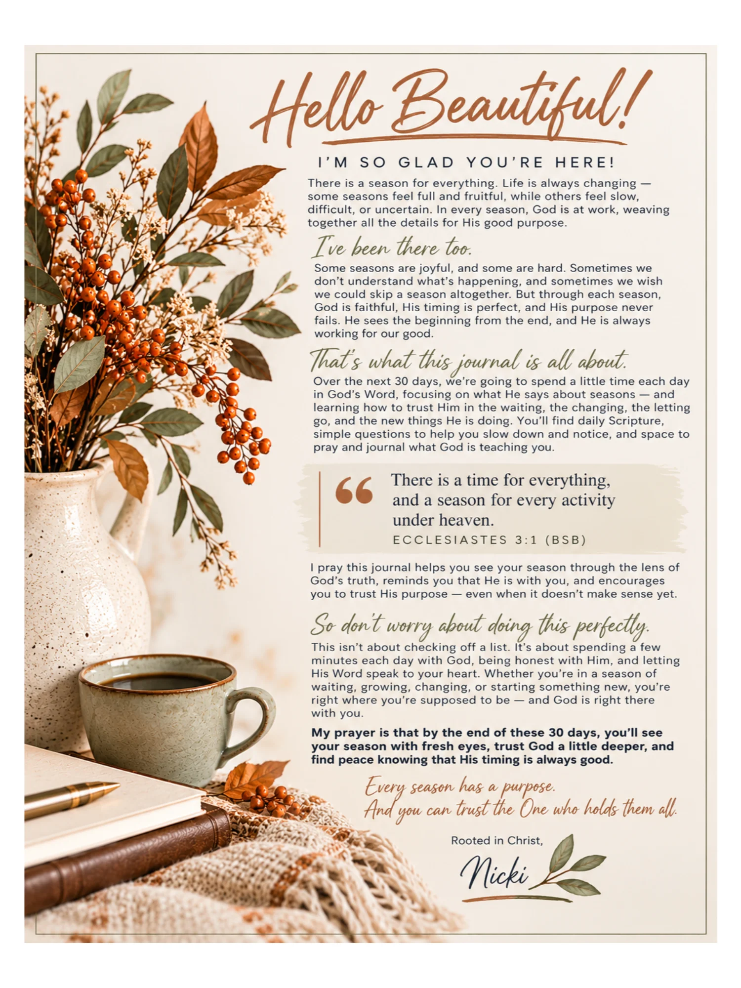 A Season for Everything (30-day) Quiet Time Bundle product image (3)
