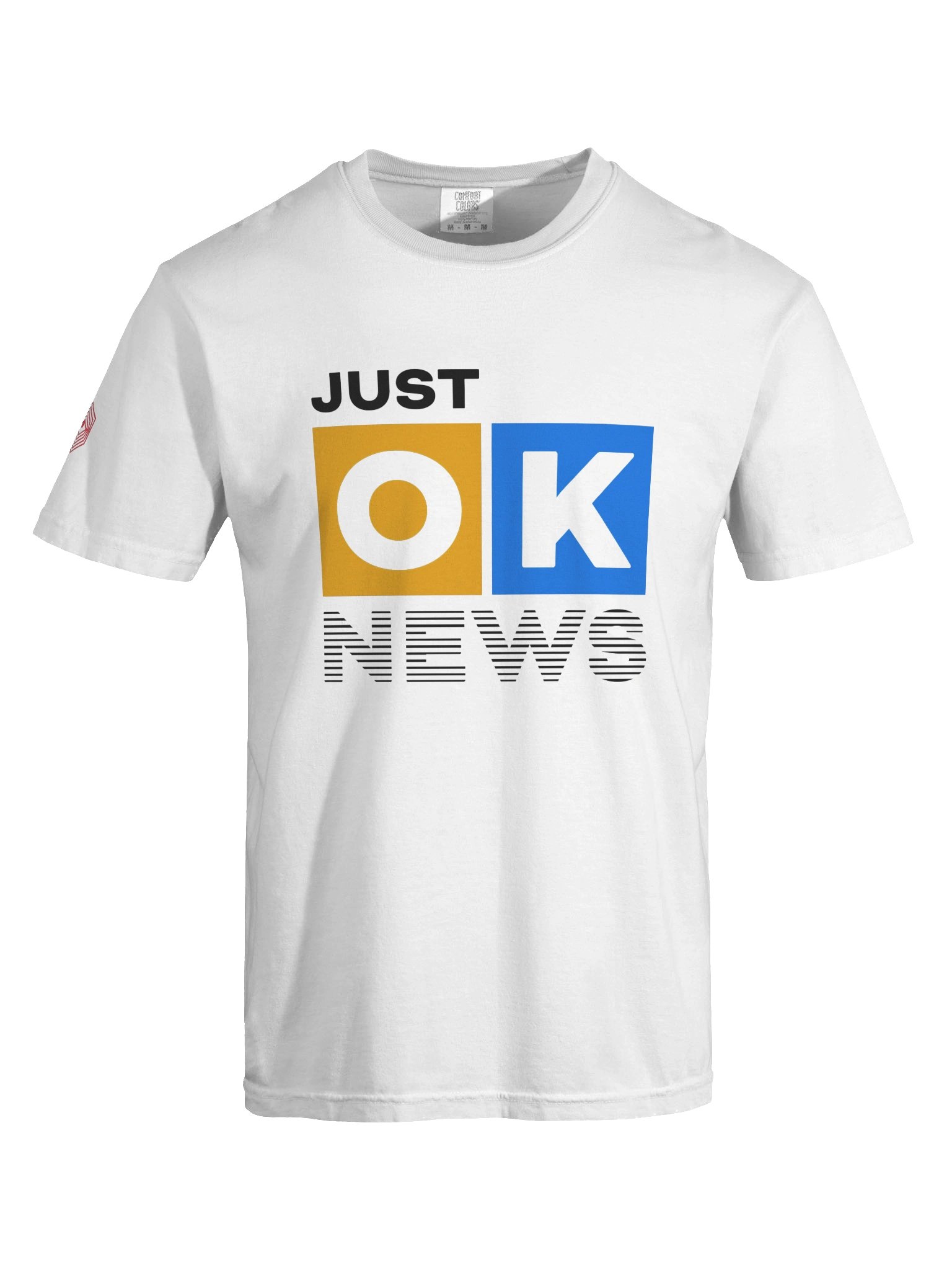 Just OK News Tee - Light product image (5)