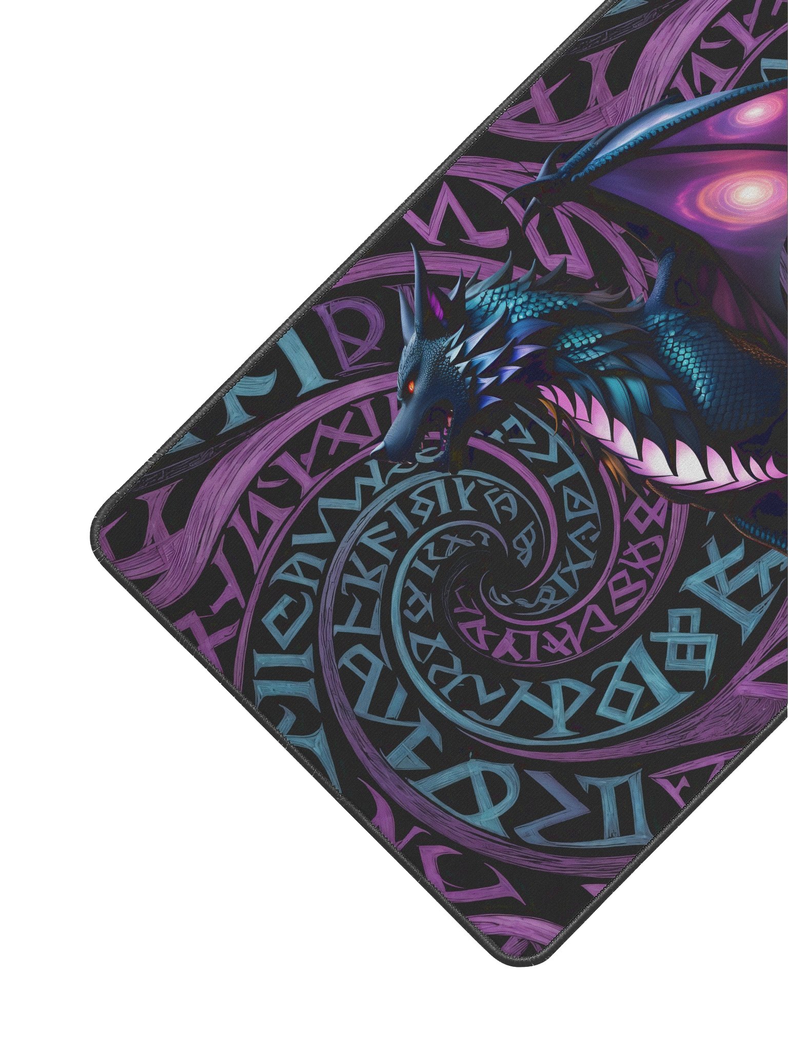 Runic Dragonwolf Desk Mat product image (2)