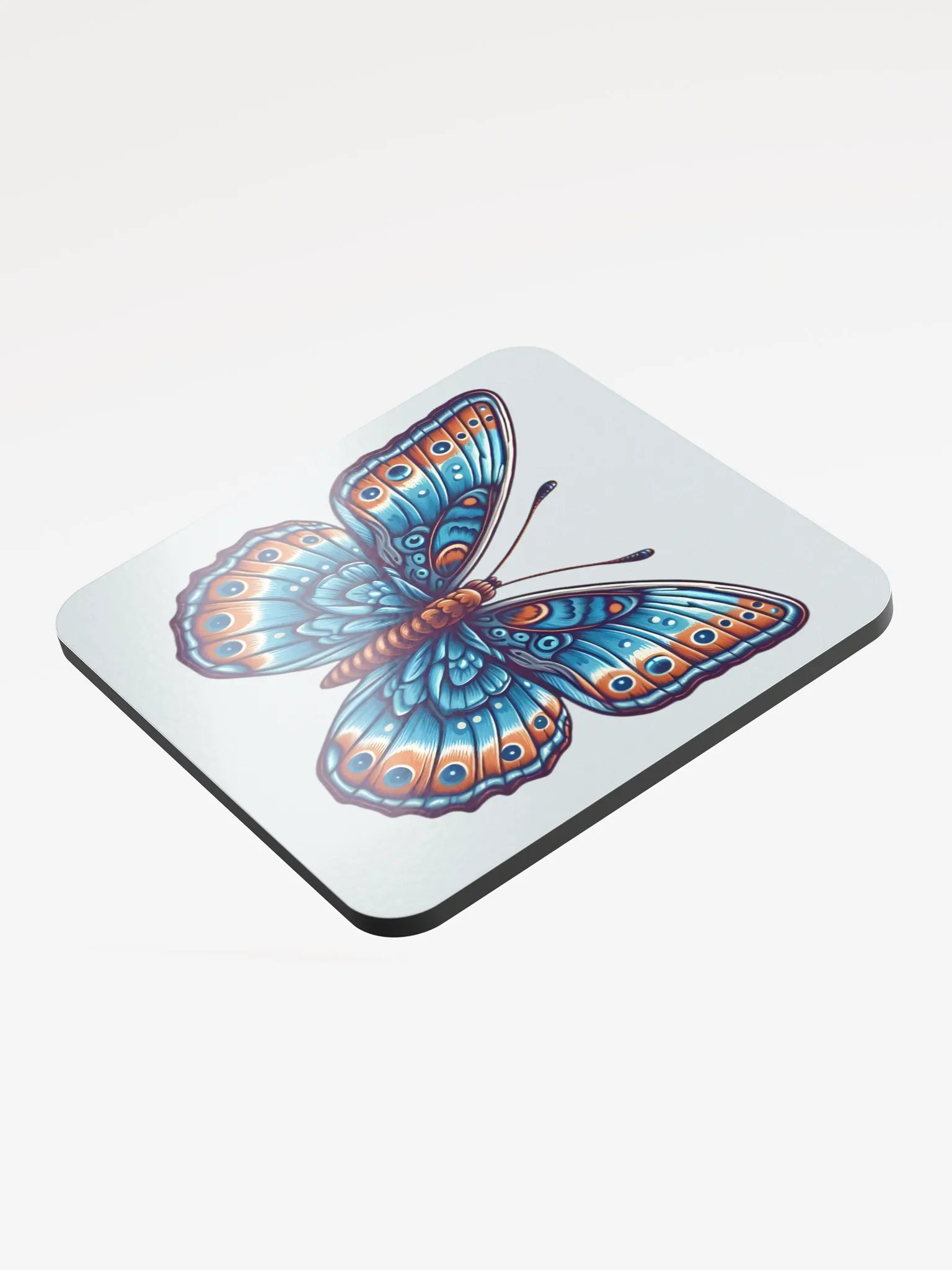 Blue Morpho Butterfly Cork Coaster product image (3)