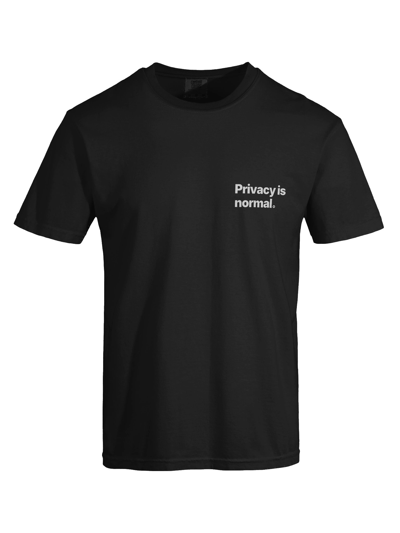 Privacy Is Normal Tee - Heavyweight product image (5)