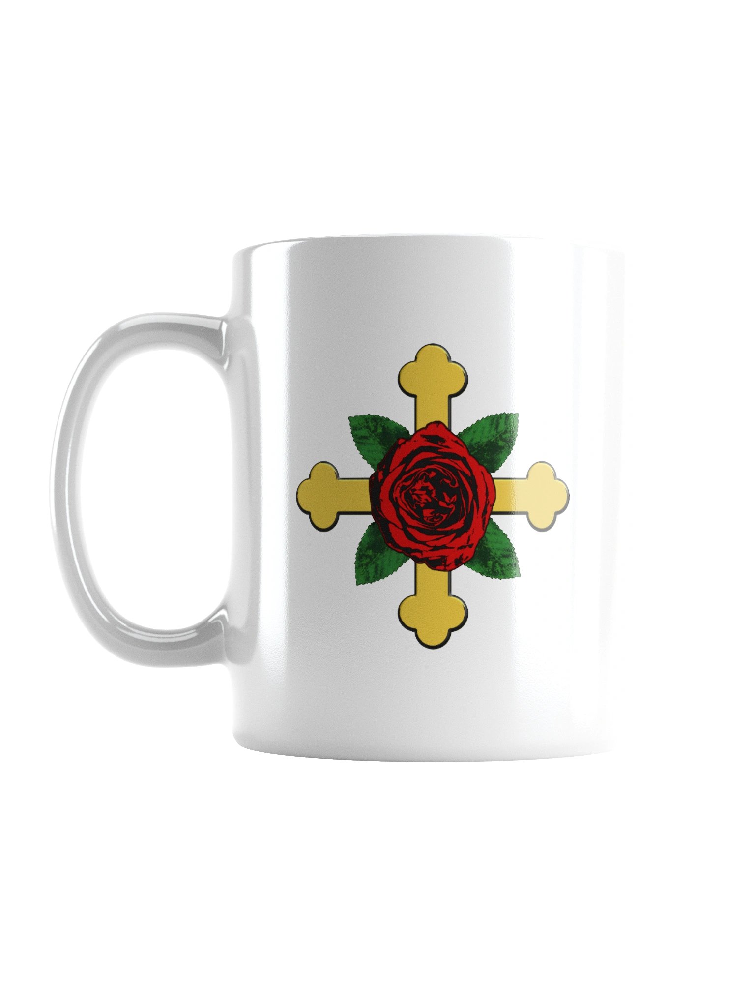 Rose Cross Mug product image (1)