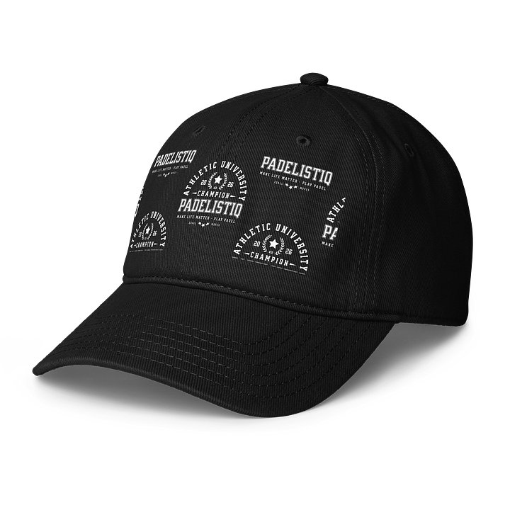 100% Cotton Champion Padel Cap EQALL® PADELISTIQ_White product image (1)