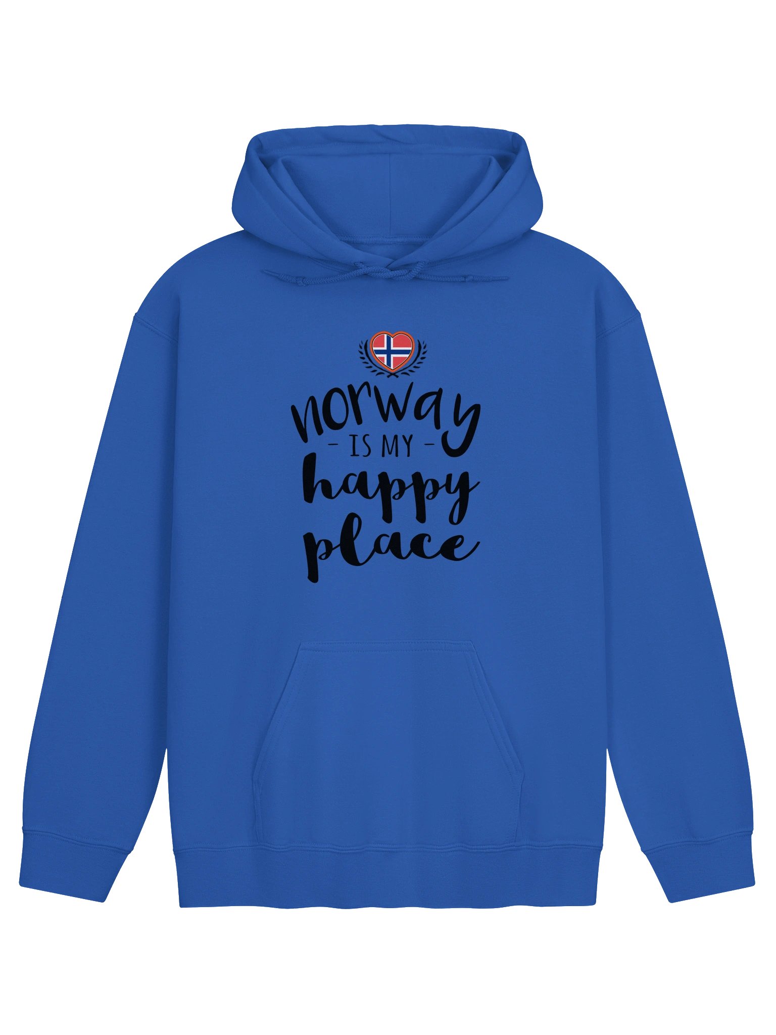 Norway is my happy place Heart Flag Hoodie product image (9)