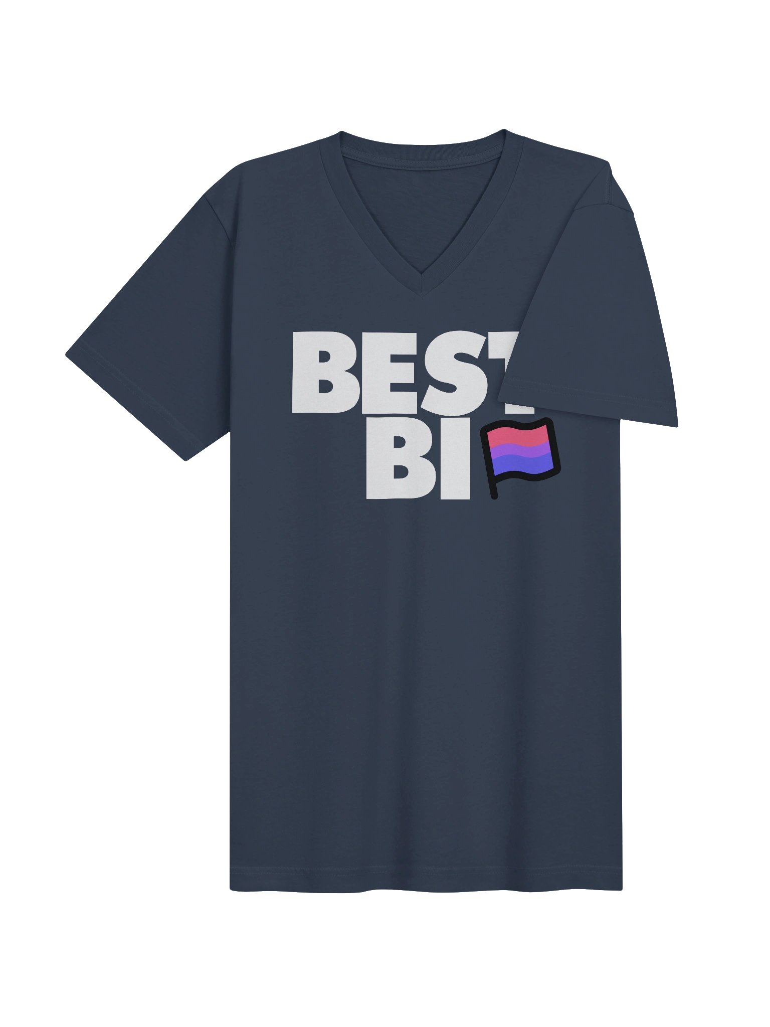 Men's BEST BI V-Neck T-Shirt product image (4)